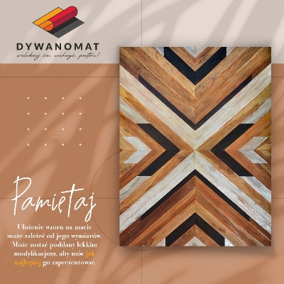 Vinyl tapijt Parquet -visgraat