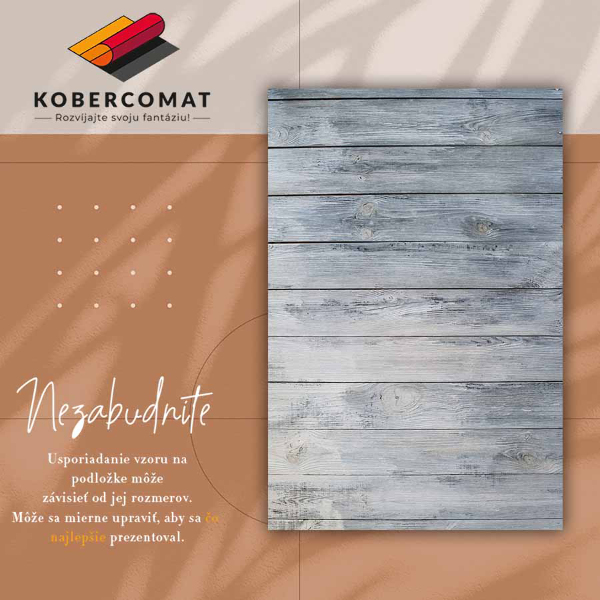 PVC tapijt Horizontale boards