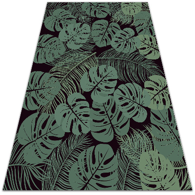 Vinyl tapijt Tropische bladeren