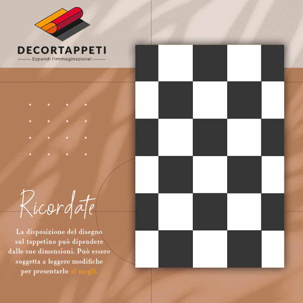 Tapijt vinyl Schaakbord