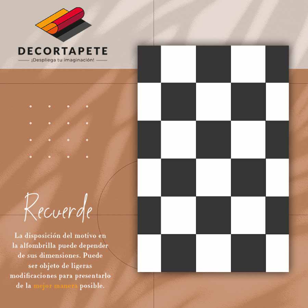 Tapijt vinyl Schaakbord