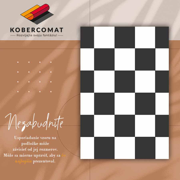 Tapijt vinyl Schaakbord
