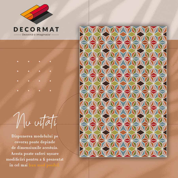 PVC mat Abstracte caleidoscoop