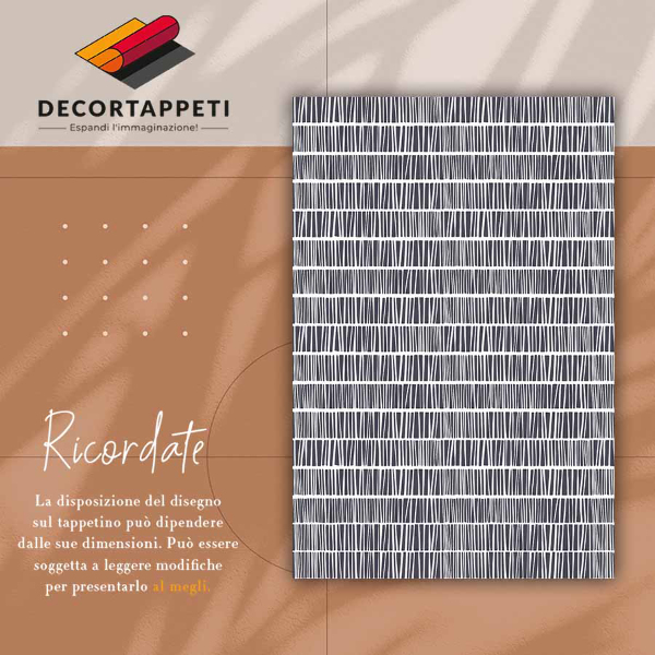 Vloerkleed op vinyl Abstracte lijnen