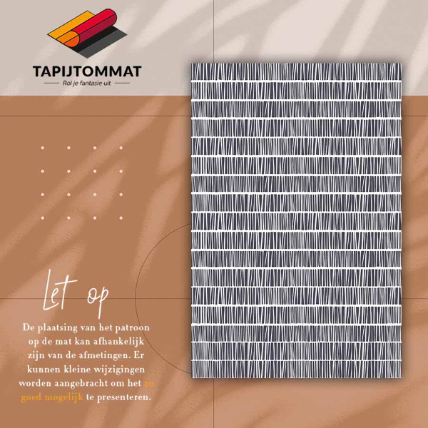 Vloerkleed op vinyl Abstracte lijnen