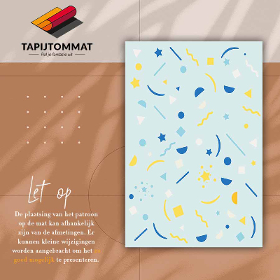 Vinyl tapijt Abstract piniata