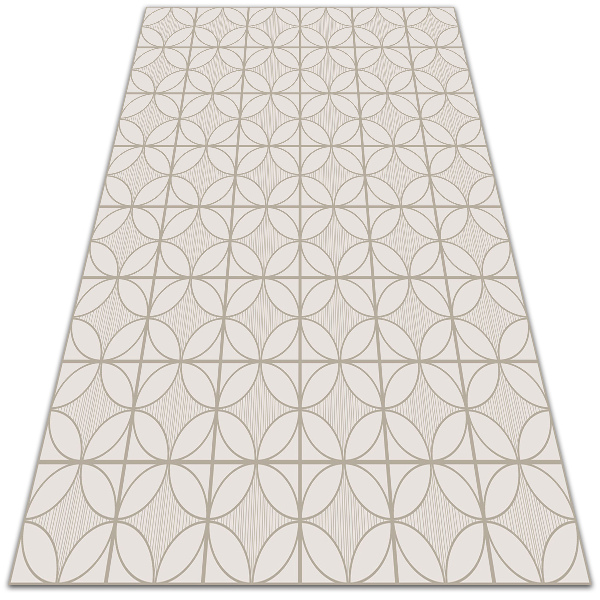 PVC mat Geometrische wielen