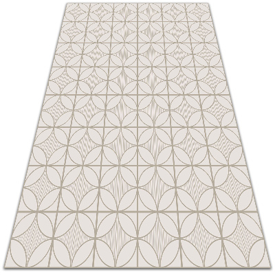 PVC mat Geometrische wielen