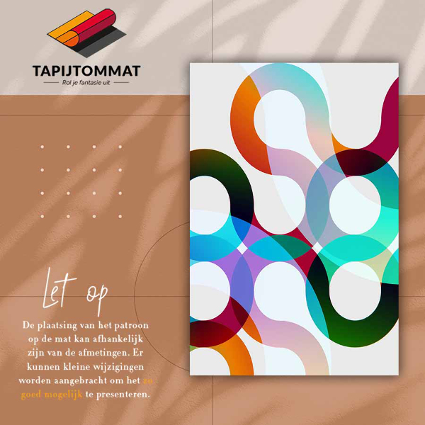 PVC mat Abstracte vormen