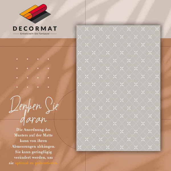 PVC mat Delicate kruisen