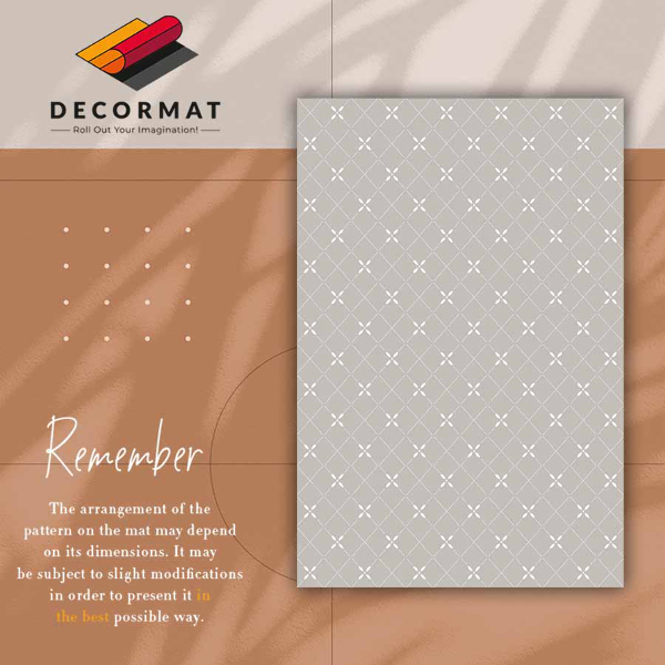 PVC mat Delicate kruisen