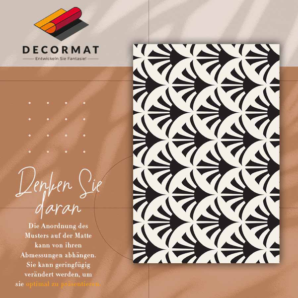 Vinyl tapijt Geometrische bladeren