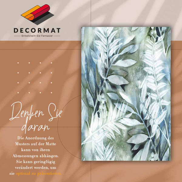 PVC tapijt Aquarelbloemen