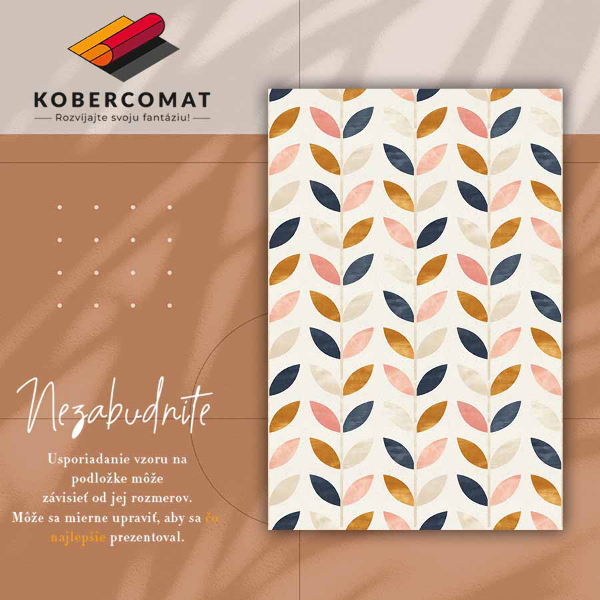Vloerkleed vinyl Kleine bladeren