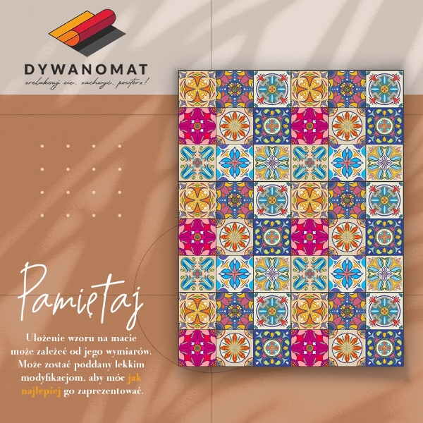Vinyl tapijt Portugese tegels