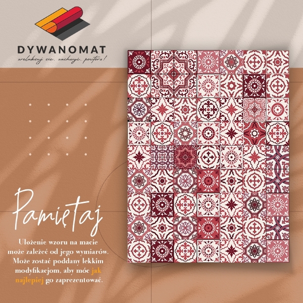 PVC mat Portugese tegels