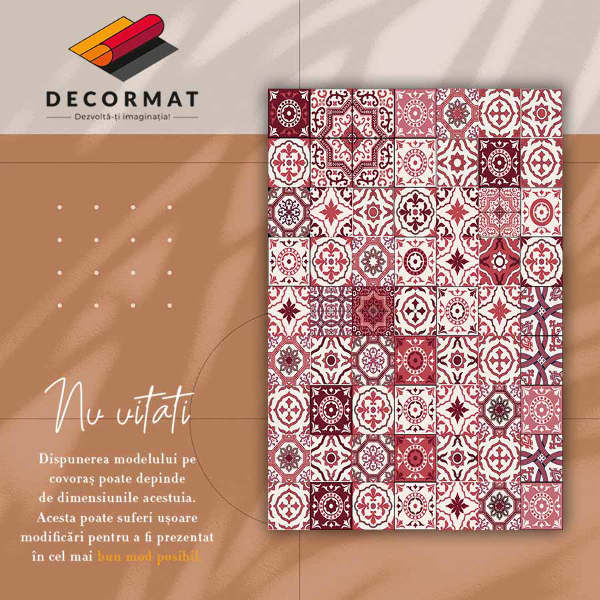 PVC mat Portugese tegels