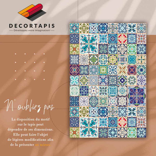 PVC tapijt Portugese patroon