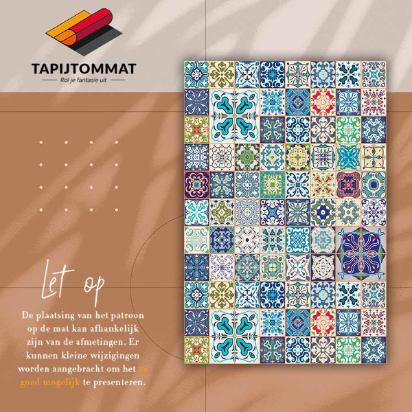 PVC tapijt Portugese patroon
