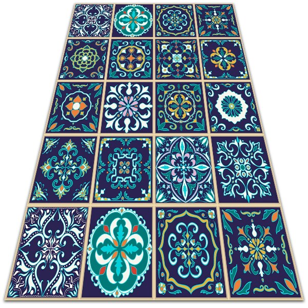 Vinyl tapijt Portugese tegels