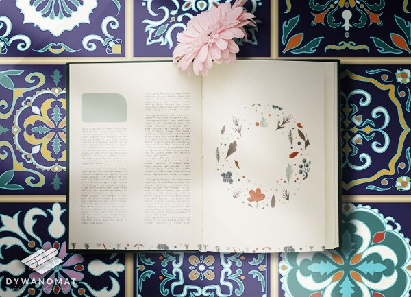 Vinyl tapijt Portugese tegels