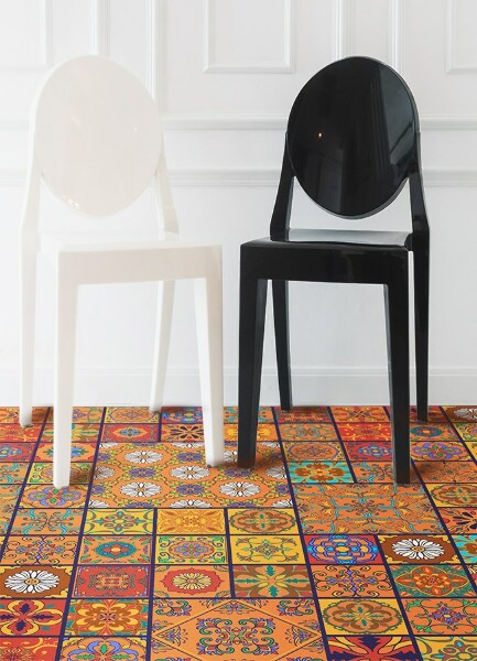 PVC mat Marokkaanse tegels