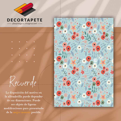 Vinyl vloerkleed Weide bloemen