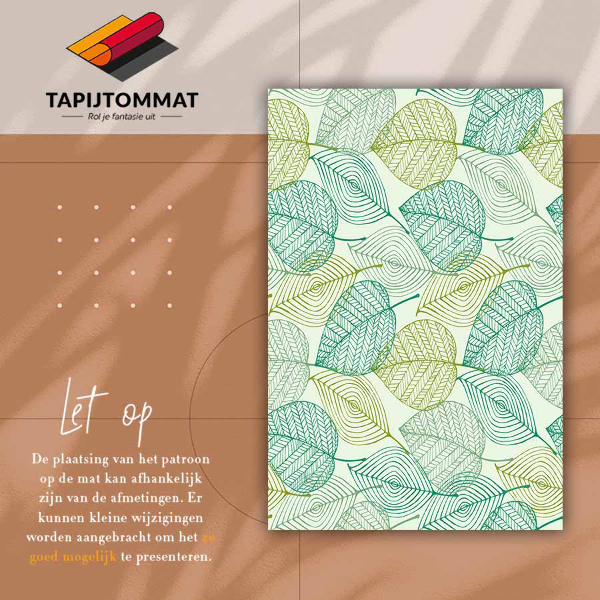 Vinyl tapijt Bladskan