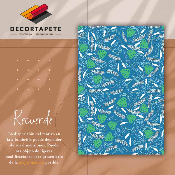 PVC mat Hawaiiaanse bladeren