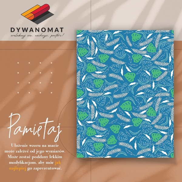 PVC mat Hawaiiaanse bladeren