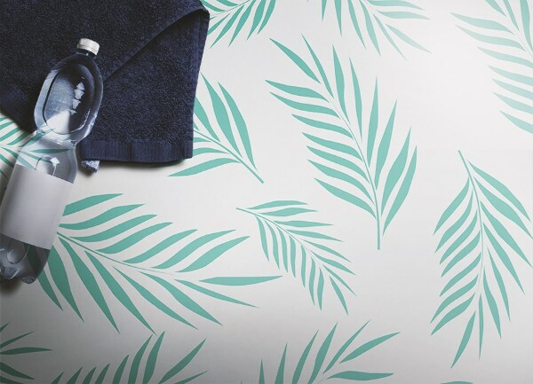 PVC mat Hawaiiaanse bladeren
