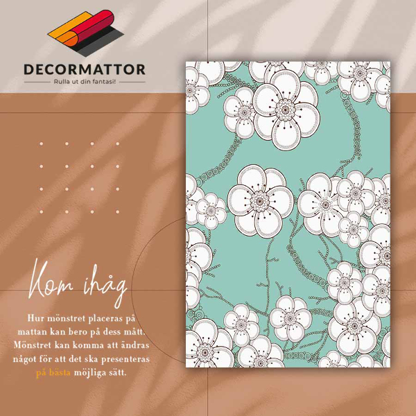 Vloerkleed vinyl Geometrische knoppen