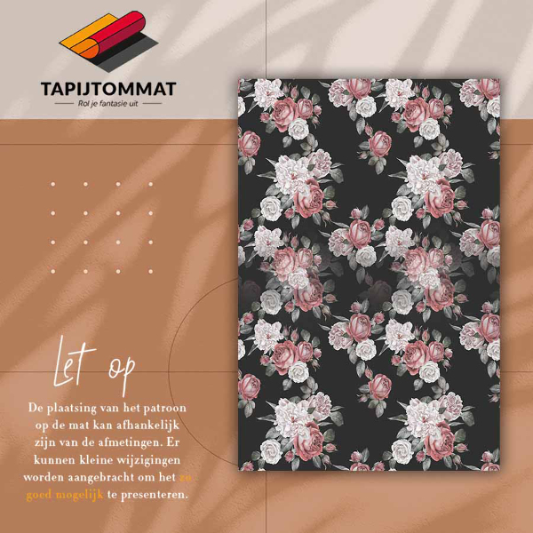 Vinyl vloerkleed Rozen