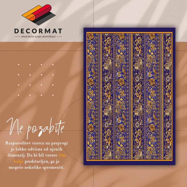 Vinyl tapijt Vintage paisley