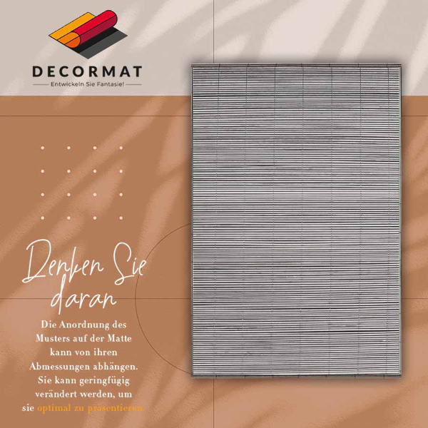 PVC mat Bamboemat
