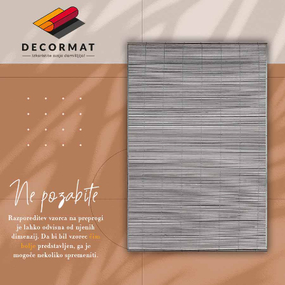 PVC mat Bamboemat