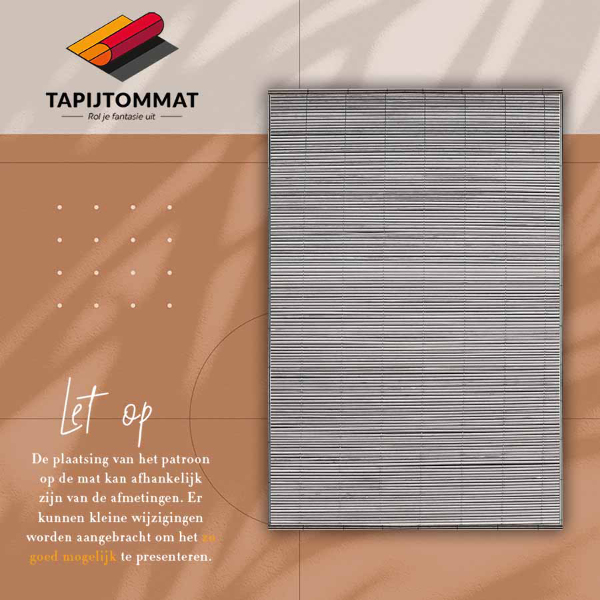 PVC mat Bamboemat
