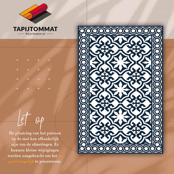 Tapijt vinyl Portugese tegel