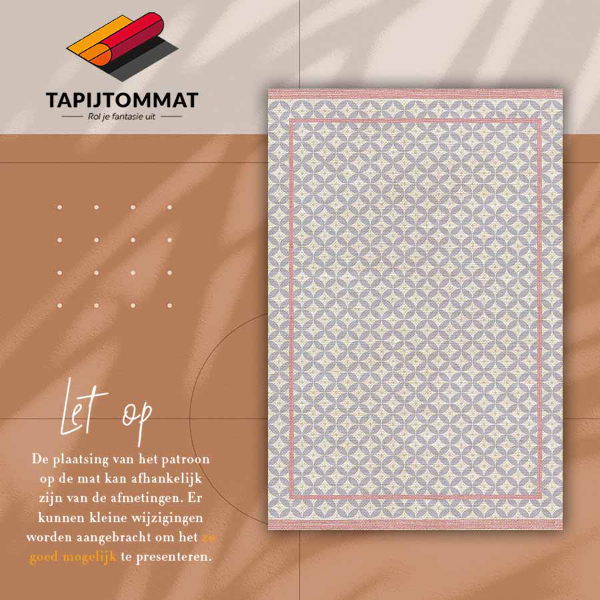 Vinyl tapijt Zeshoekig patroon