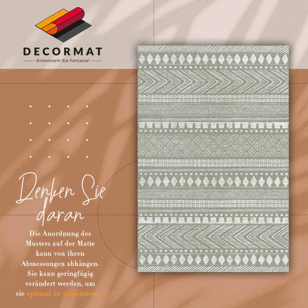 Vinyl vloerkleed Indiase stijl