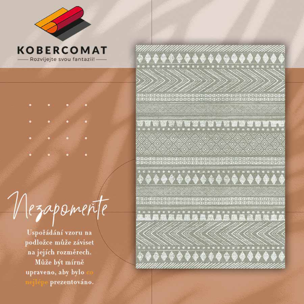 Vinyl vloerkleed Indiase stijl