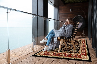 Buiten tapijt Retro textuur