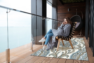 Tuinkleed Paisley -textuur