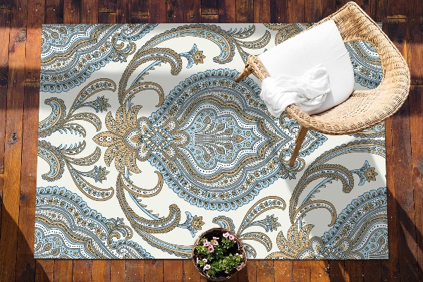 Tuinkleed Paisley -textuur
