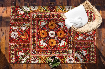 Buiten tapijt Turks ontwerp
