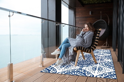 Buitenkleed Blauwe ontwerpen