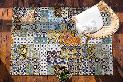 Buitenkleed Abstract mozaïek