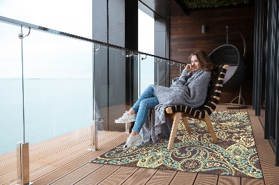 Buiten tapijt Paisley aziatische stijl