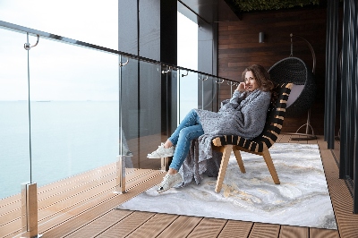 Buiten tapijt Marmerzee