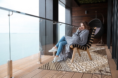 Buiten tapijt Klassiek mengsel